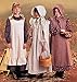 McCall's M7231 Girl's Pioneer Costume Dress and Hat Sewing Pattern, Sizes 7-8