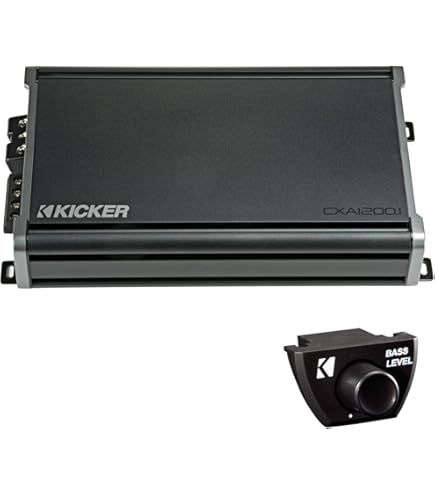 Amazon.com: Kicker CXA1200.1 1200-Watt Mono Class D Subwoofer