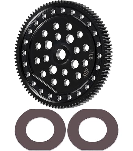 Amazon.com: Hot Racing SECT887 Stock HD Steel 48P 87T Spur Gear