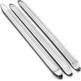 TIPIPARK Bike Tire Levers - Motorcycle Tire Spoons Iron Set Dirt Bike Tire Changing Tools 10" Lengthen Premium Stainless Steel Repair Tube for Motorcycles Electric Bicycles Mountain Dirtbike