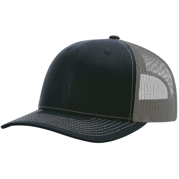 thumbnail interactive-video image 1 of Richardson 112 Trucker Hat - Harley Davidson Wing Patch - Charcoal/Black Snapback 1 of 5