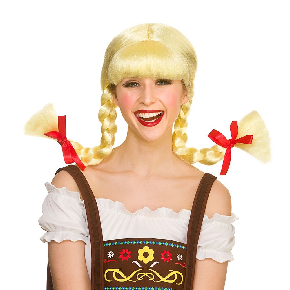 Wicked Costumes Adult Bavarian Beer Girl Fancy Dress Wig
