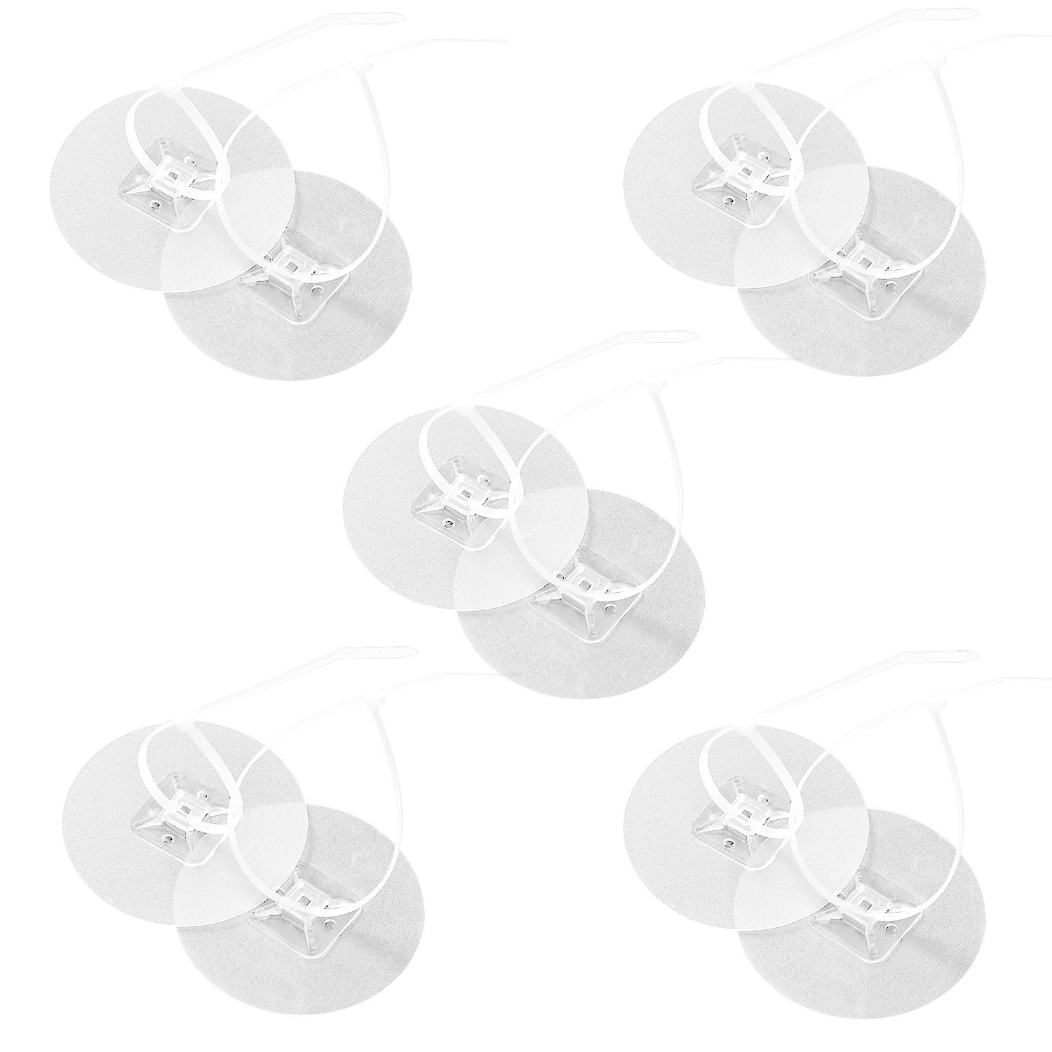 HAICN 10Pcs Furniture Strap Furniture Wall Anchor Falling Furniture Prevention Device Cabinet Wall Anchors for Child Safety Pet Protecting