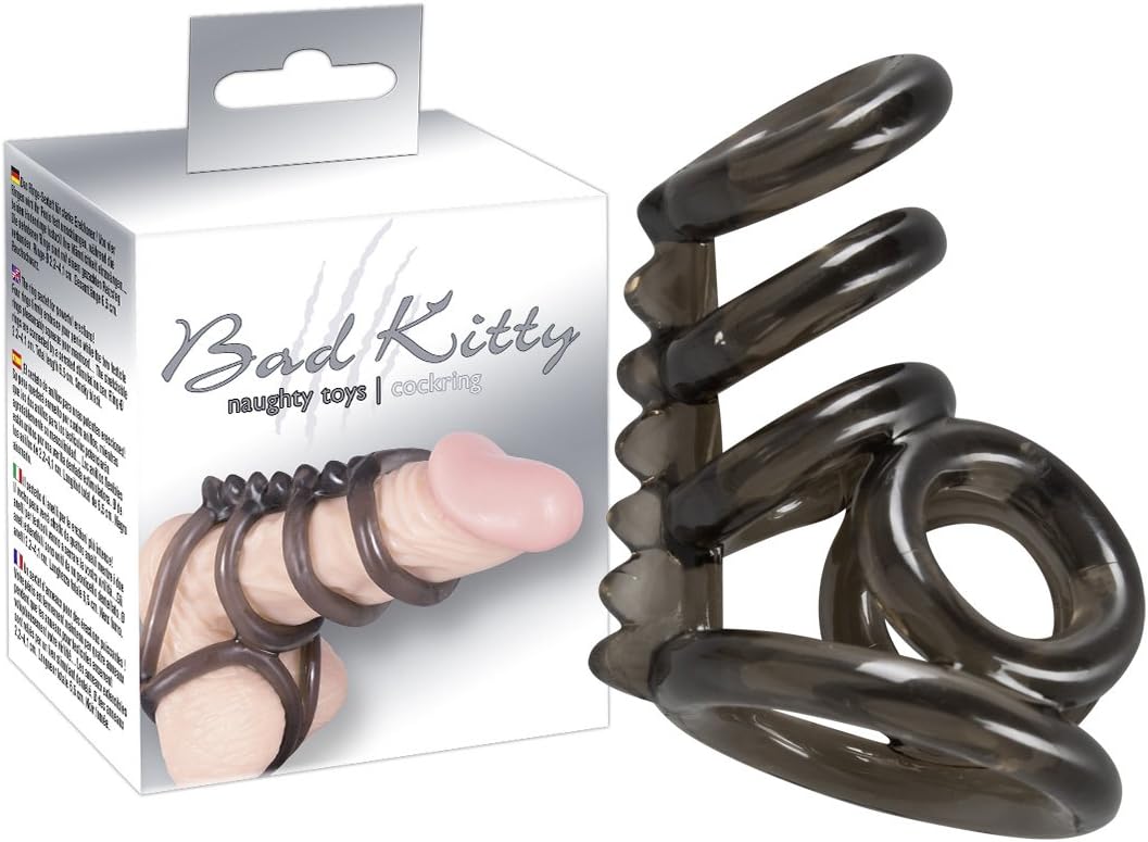 Bad Kitty Cock Ring, Black