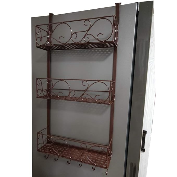 Yajun Estante Lateral Nevera Cocina Magnético Portarrollos Estante ...