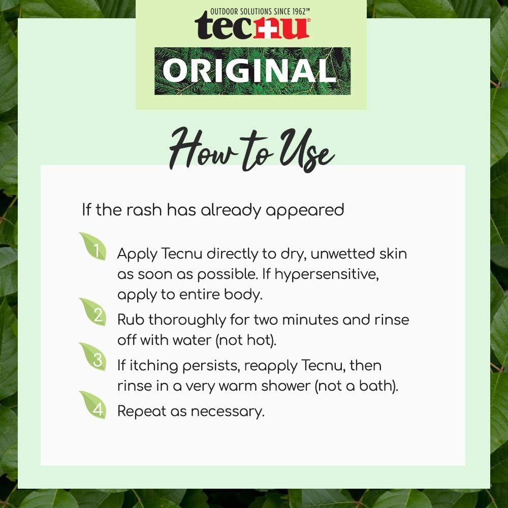 Tec Labs Tecnu Original Poison Oak & Ivy Outdoor Skin Cleanser - First Step in Poison Ivy Treatment, 12 fl oz (pack of 1): Computers & Accessories