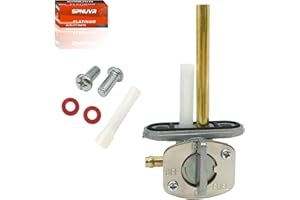 SPNUVR Fuel Valve Petcock Oil Switch Assembly Fit for Yamaha Badger Champ 100 Grizzly Raptor 50 Raptor 80 YFM 80 50 100 for TY350 1985-2008 55X-24500-02-00