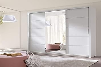 Selsey Kleiderschrank Weiss 250cm Amazon De Kuche Haushalt