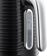 Russell Hobbs Inspire Electric Cordless Kettle 1.7L 3KW Black Textured view 6