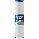 Swimara CS200 Pool Filter Cartridge, Trilobal Fabric, Replacement for Jandy R0462400, PJANCS200, Unicel C-8418, Filbur FC-0823, 200 Sq. Ft., 8-15/16" x 33-1/8", Pro Series