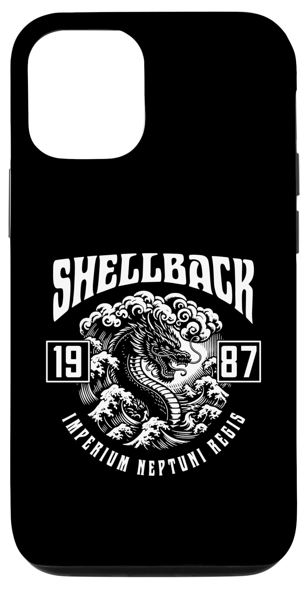 iPhone 15 Shellback 1987 Equator Crossing Design for the year 1987 Case