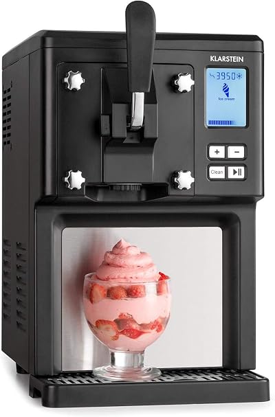 KLARSTEIN Sweet Sundae Ice Cream Machine 1.5 L Self-Cooling 200 W