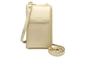 Women Purse Leather Cellphone Holster Wallet Case Handbag Clutch Phone Pockets Small Crossbody Shoulder Bag Pouch for iPhone 