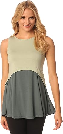 flowy maternity tank tops