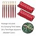 20 PCS Tent Cord Tensioner ,8 Pieces Tent Stakes,Camping Accessories Tent Rope Adjuster Guy Rope Tensioner Rope Adjuster for Camping Tent Canopy Tent Tabernacle Lodge Random Color