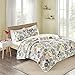 Mi Zone Cozy Quilt Set, Casual Modern Vibrant Color Design All Season Teen Bedding, Coverlet Bedspread, Decorative Pillow, Girls Bedroom Décor, Full/Queen, Tamil Colorful Paisley 4 Piece