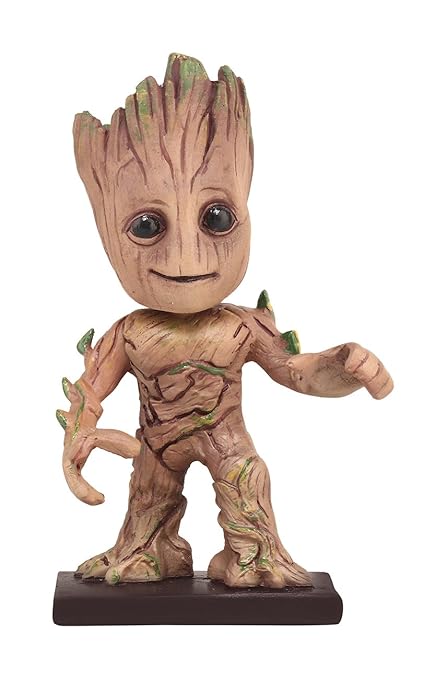 buy wowheads baby groot bobblehead brown online at low prices in india amazon in wowheads baby groot bobblehead brown