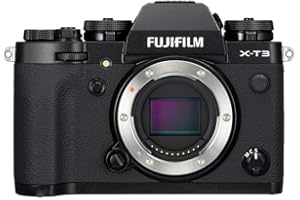 Fujifilm X-T3 Mirrorless Digital Camera, Black (Body Only)