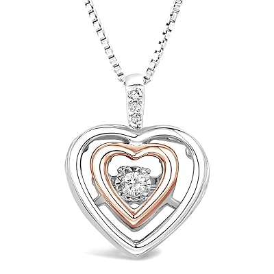 Buy Diamond Heart Pendant Necklace 