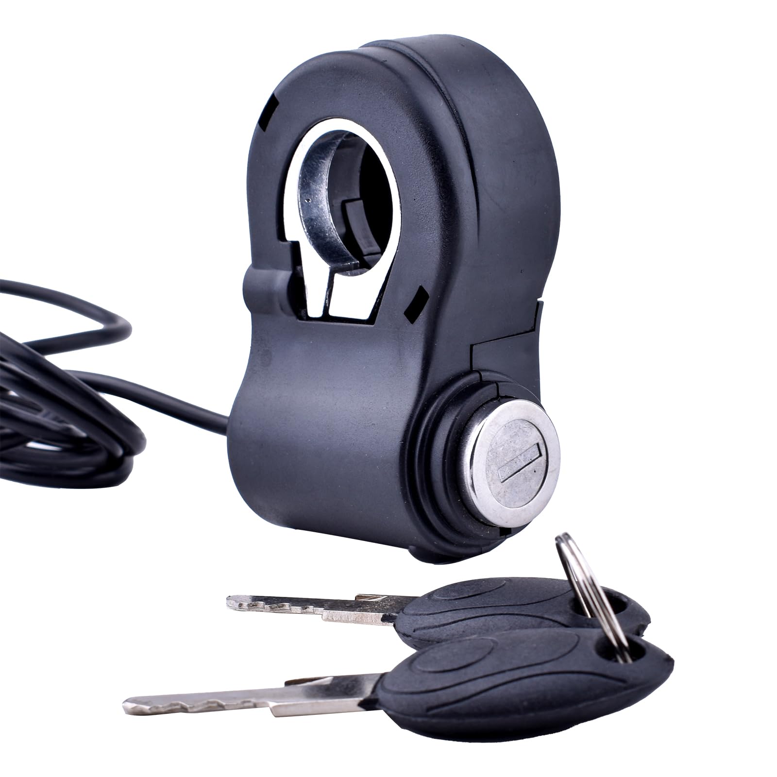 Kunray 12V-96V E Scooter Throttle with Key Ignition Throttle Universal Ebike Key Ignition Key Switch for Electric Scooter Key Ignition with e Bike Key Switch for Scooter Go Kart