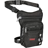 Thigh Pack, Larswon Leg Bag Thigh Pouch Bag Tactical Waist Bag Motorcycle Bag Waterproof
