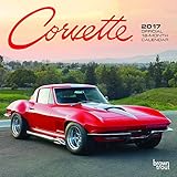 Corvette - 2017 Mini Calendar 7 x 7in by 