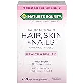 Nature's Bounty Hair, Skin and Nails, 250 Softgels