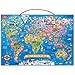 T.S. Shure Wooden Magnetic World Map Puzzle