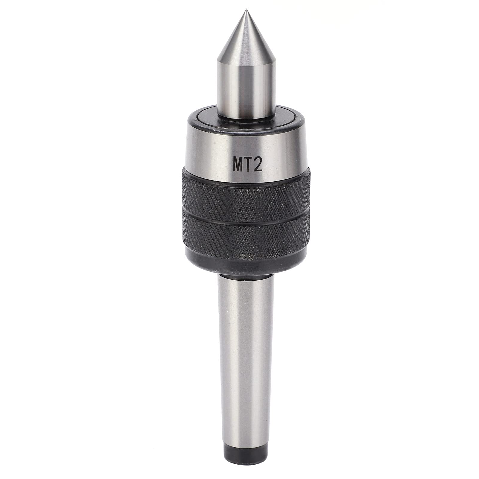 60° MT2 Live Center T10 Steel Precision Lathe Center 5000 RPM Rotary Live Revolving Milling Rolling Center Morse Taper Metal Work Tool