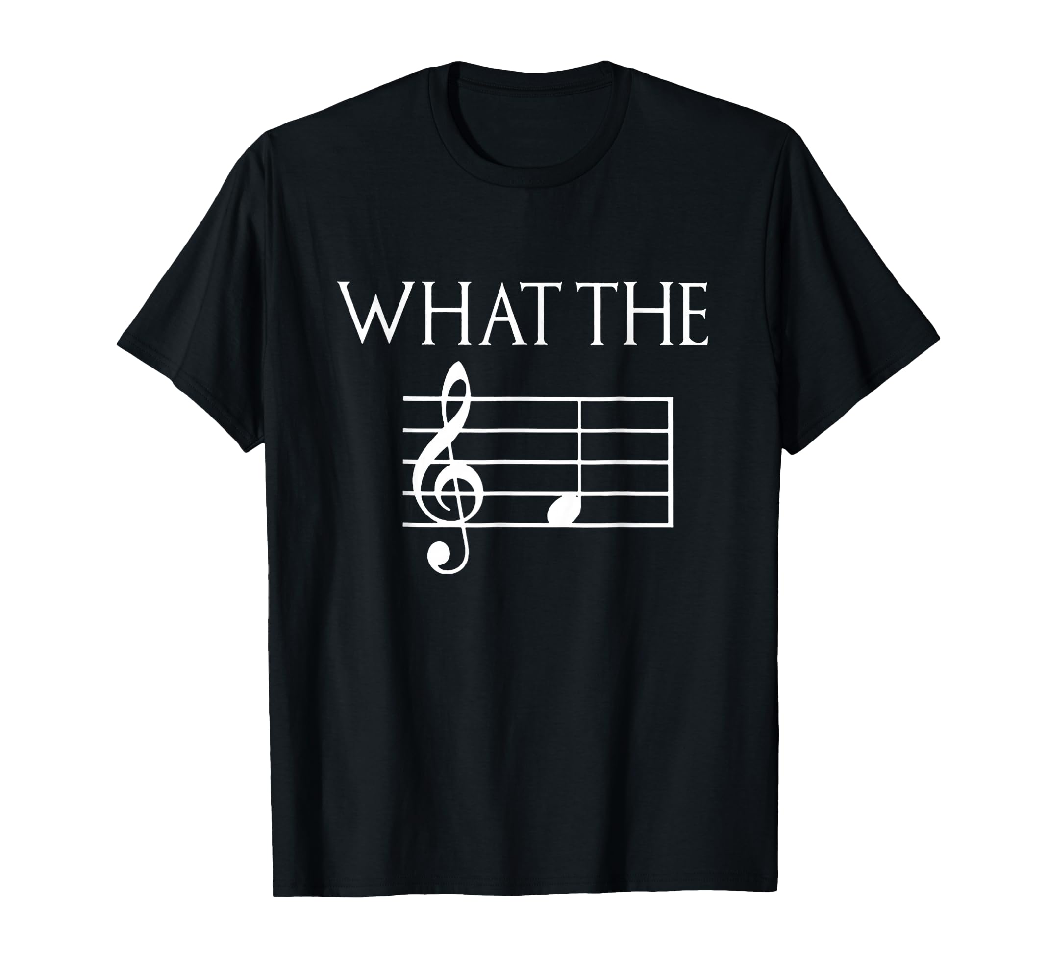 Photo 1 of What The F Musical Note T-Shirt