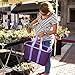 CleverMade SnapBasket XL (40 Liter), Royal Blue/Grey