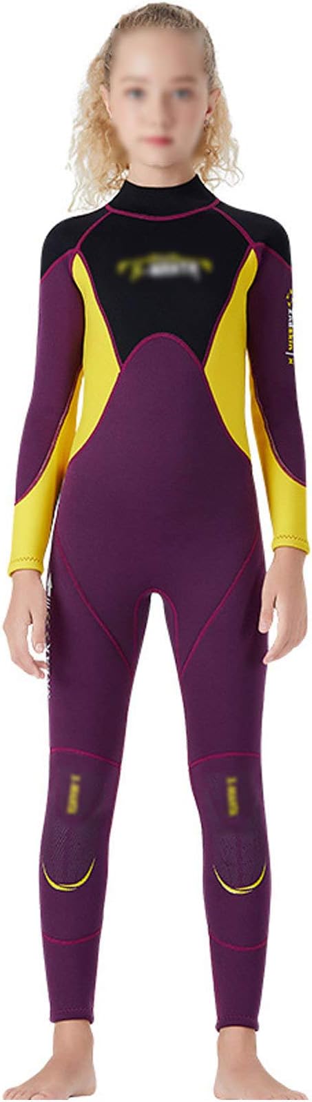 Amazon Co Jp 子供用ワンピースウォームダイビングスーツ 2 5mmネオプレンウェットスーツupf50 日焼け止めフルレングスワンピースサーフィンサーマル水着サンスーツ Red Small ホーム キッチン