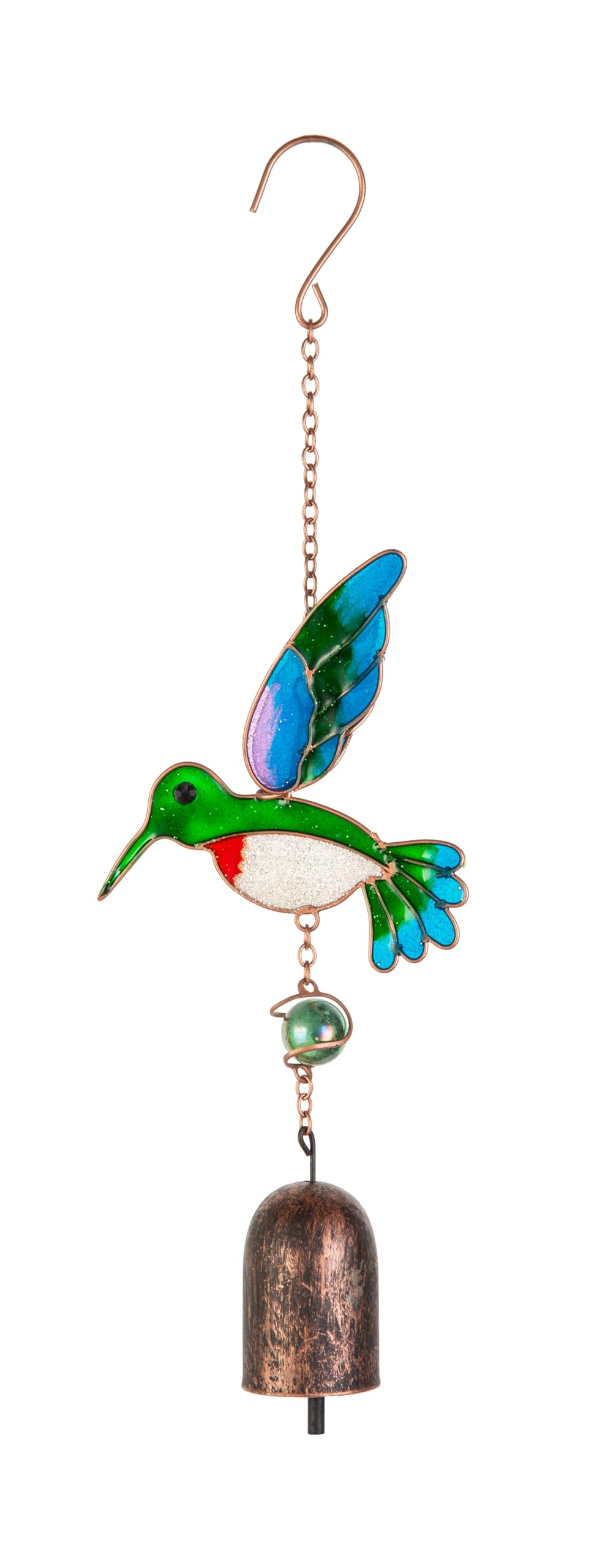 Photo 1 of ***WING BROKEN***Wind Chimes,Humingbird Patio Decor,Outdoor Decor,Garden Decor,Window Hanging,Aluminum Bell