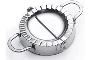 Best Utensils Ravioli Mold Commercial Pierogi Maker Empanada Press Stainless Steel Dumpling Wrappers Press Pastry Dough Cutte