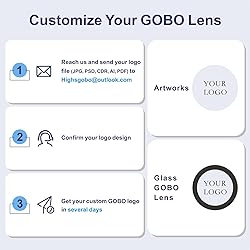 HaisuLume 80W Custom Logo GOBO Projector