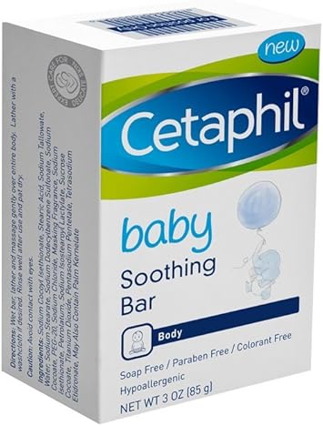 cetaphil baby soothing bar