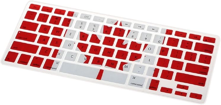 Coromose Canadian Flag Maple Leaf Keyboard Cover Skin For Macbook Pro 13 15 Inch Amazon Ca Electronics
