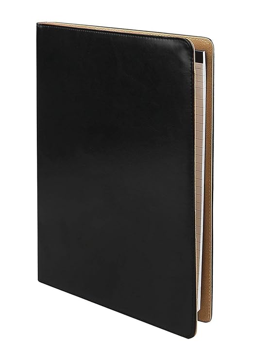A4 klemmbrett Schreibmappe klemmbrettmappe Aktenmappe Ordnungsmappen Collegemappe mit Ringbuch inkl. A4-Schreibblock Taschenr