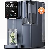 TOKIT T1 Pro Reverse Osmosis Water Filter Countertop, NSF/ANSI 58, RO Whole House Water Filter System with Alkaline Remineralization Filter and Instant Heating Tech, No Installation