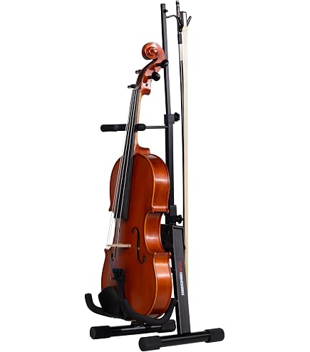 Amazon.com: Hercules DS571BB Travlite Violin/Viola Stand with Bag