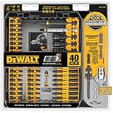 DEWALT DWA2T40IR IMPACT READY FlexTorq Screw Driving Set, 40-Piece