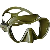 Mares Adult Tropical Mask - Frameless Dive Mask with Silicone Skirt for Scuba Diving, Freediving, Snorkeling, Spearfishing
