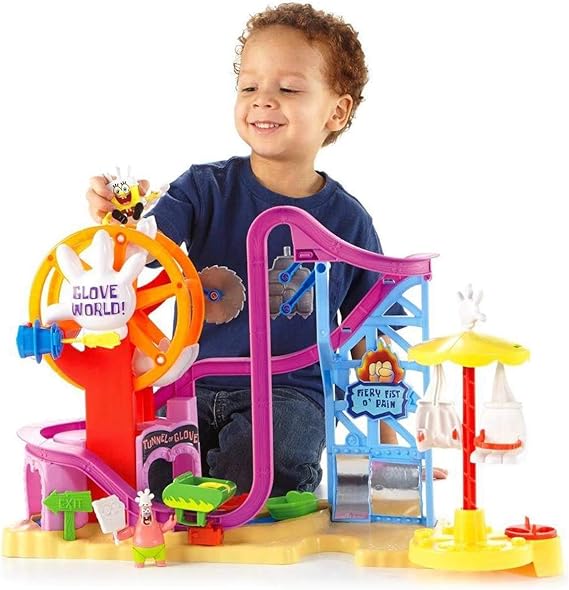 imaginext spongebob glove world