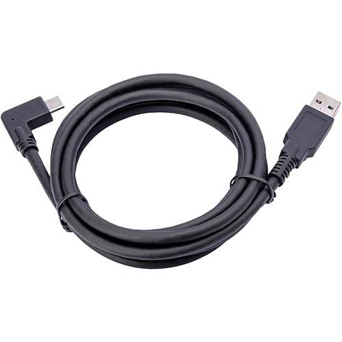 Jabra PanaCast USB Cable, 1.8 Meters – USB Type-C to USB Type-A 3.0 Connectors for PanaCast Conferencing Camera, Offers a Reliable and Secure Connection