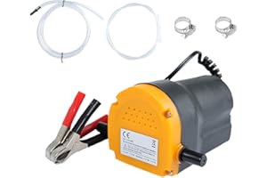 VORTECSYS Oil Pump, Oil Extractor Pump 12V, 60w Oil Removal Pump for Oil Change, Electric Transfer Oil Pump, Easily Scavenge Oil from Cars, Motorcycles, RVs, Boats, and lawn Equipment