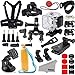 Kupton Accessories for GoPro Hero 5 Session/ Hero Session Bundle Action Camcorder Camera Accessories Mounts Waterproof Housing Case Chest Head Bike Car Backpack Clip Mount