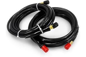 ZHSYMX Hydraulic Hose Kit Compatible with Seastar Outboard Steering Boat 16FT/20FT