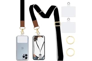 Lfpkixise Phone Lanyard Wrist Strap Crossbody Adjustable, Cell Phone Lanyard for Around The Neck Shoulder Wristlet Strap