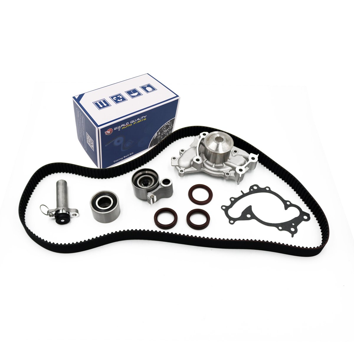 Photo 1 of Timing Belt Water Pump Kit with Gaskets fits for 1994-2001 For Toyota Camry For Lexus ES300,1998-2003 For Toyota Sienna Solara For Lexus RX300,1995-2004 For Toyota Avalon 1MZFE 24V