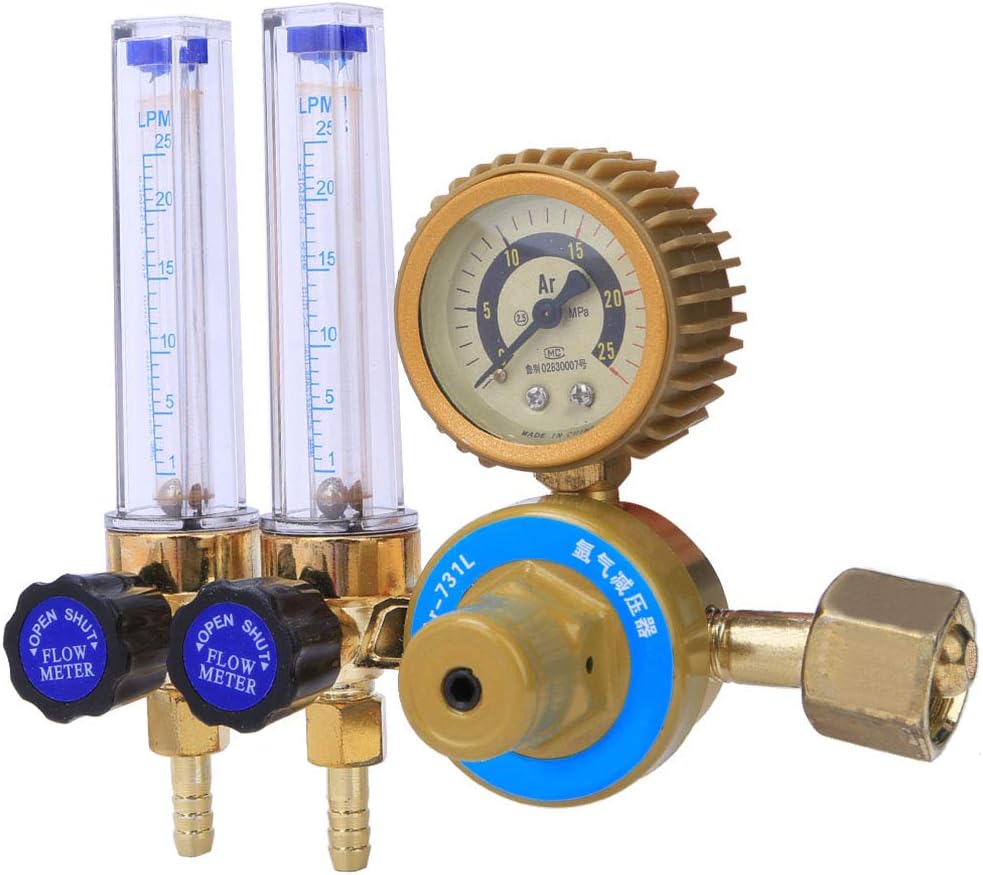 0.25MPa Welding Pressure Gauge Argon Gas Pressure Reducer Regulator